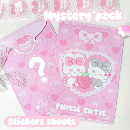 SURPRISE ME! 🎀 (mystery stickers sheets)